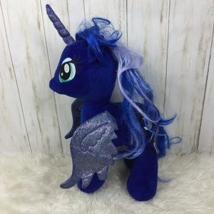 Build A Bear BAB My Little Pony Princess Luna Nightmare Moon 17" Pegasus Plush